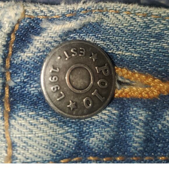 Vintage Polo Ralph Lauren Men’s 38x29 Dungarees Country Fit Straight Denim Jeans - Picture 7 of 14